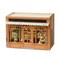 Coffee & Bakery Dollhouse Kit - Miniature Wizardi Roombox Kit with LED Light F07M51-63-MINI-111